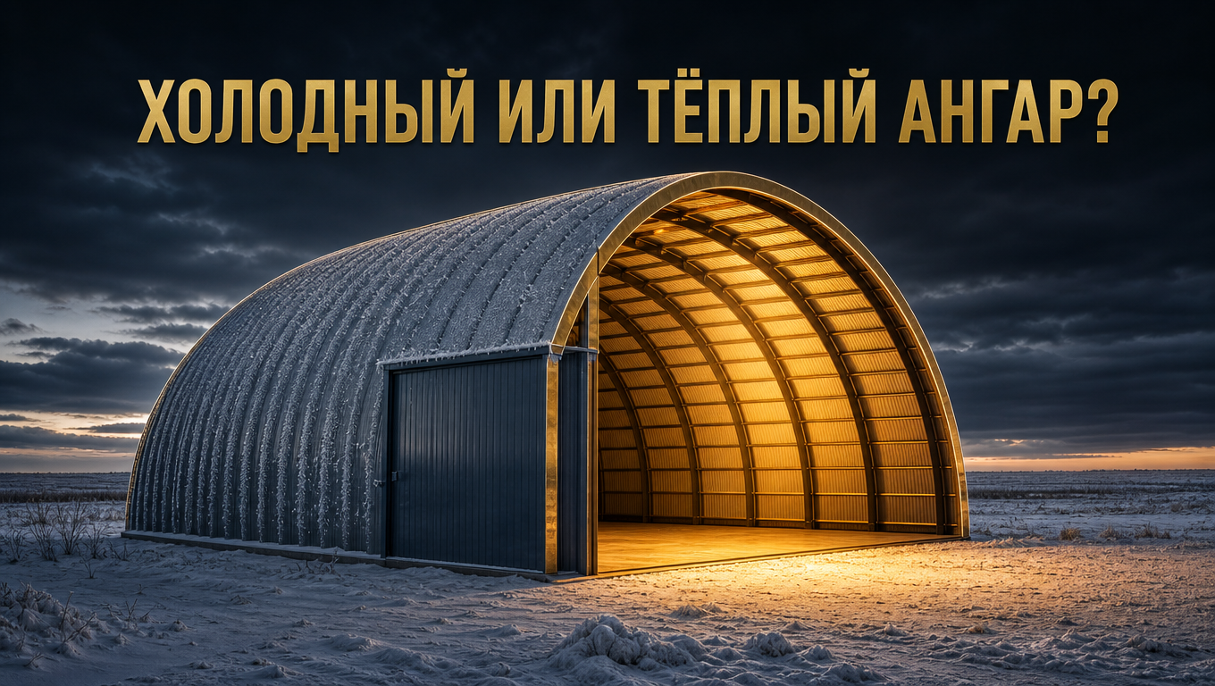 Холодный или тёплый ангар: ошибка, которая стоит хозяйству миллионы